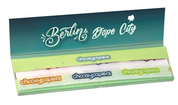 Choosypapers King Size Slim Zigarettenpapier Berlin Skyline